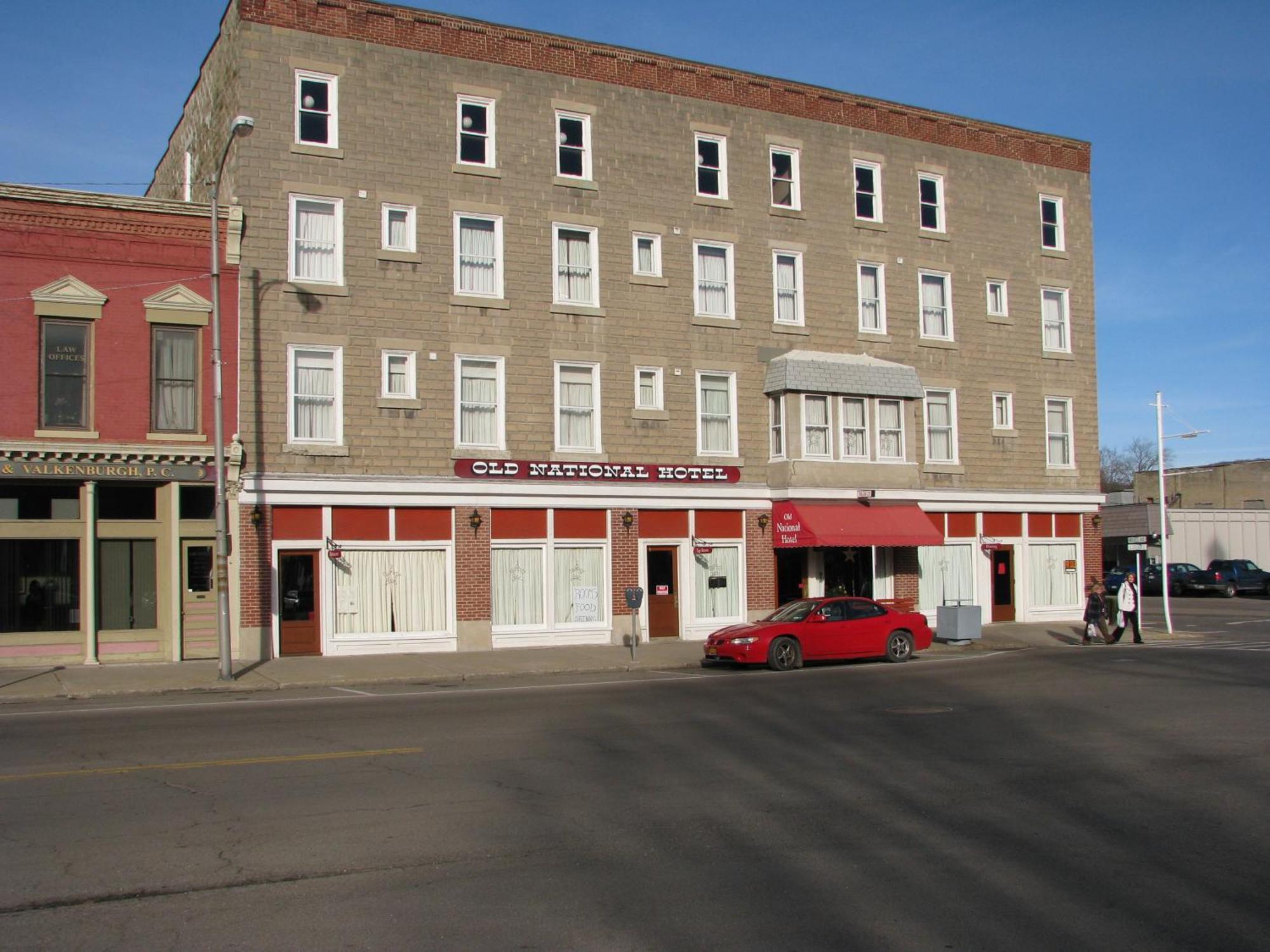 Old National Hotel Bath Bagian luar foto